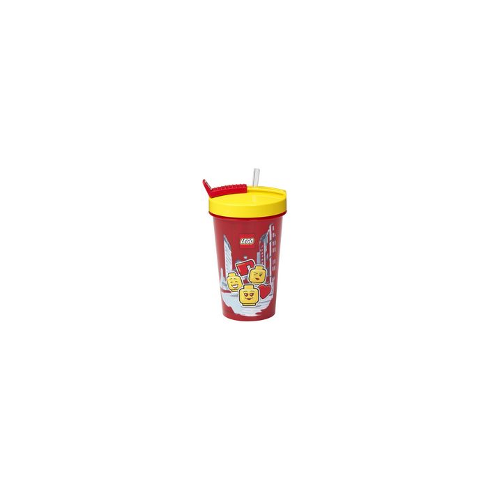 LEGO Gobelet avec paille ICONIC GIRL, 0,5 litre