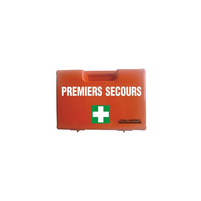 LEINA Mallette de "PREMIERS SECOURS", équipé norme DIN 13157