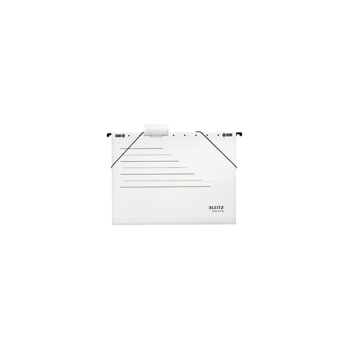 LEITZ ALPHA Active Hängemappe, A4, seitlich offen, weiß x5