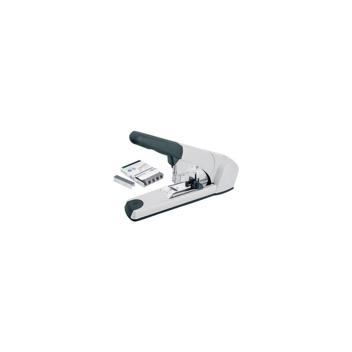 LEITZ Agrafeuse gros travaux 5553, 120 feuilles, argent