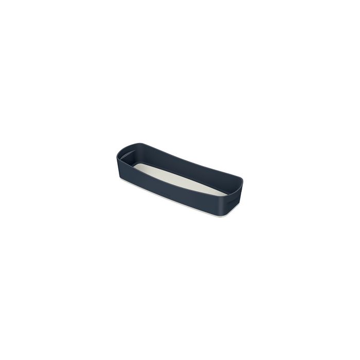 LEITZ Bac de rangement My Box Cosy, long, gris