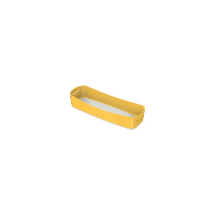 LEITZ Bac de rangement My Box Cosy, long, jaune