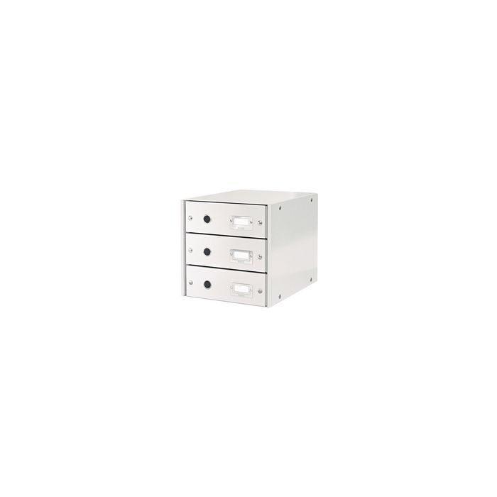 LEITZ Bloc de classement Click & Store WOW, blanc