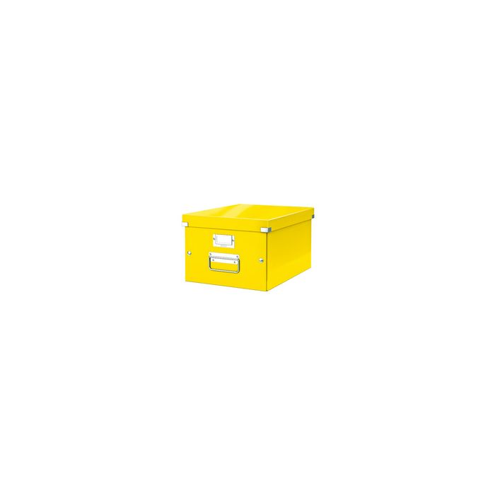 LEITZ Boîte de rangement Click & Store WOW, A4, jaune