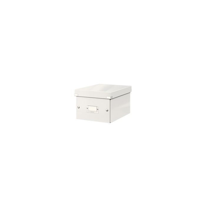 LEITZ Boîte de rangement Click & Store WOW, A5, blanc
