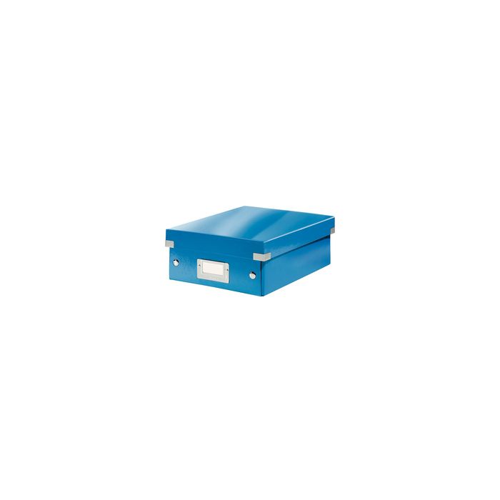 LEITZ Boîte de rangement Click & Store WOW, grand, bleu