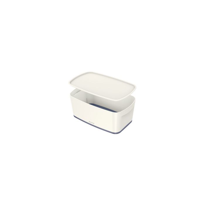 LEITZ Boîte de rangement My Box, 5 litres, blanc / gris