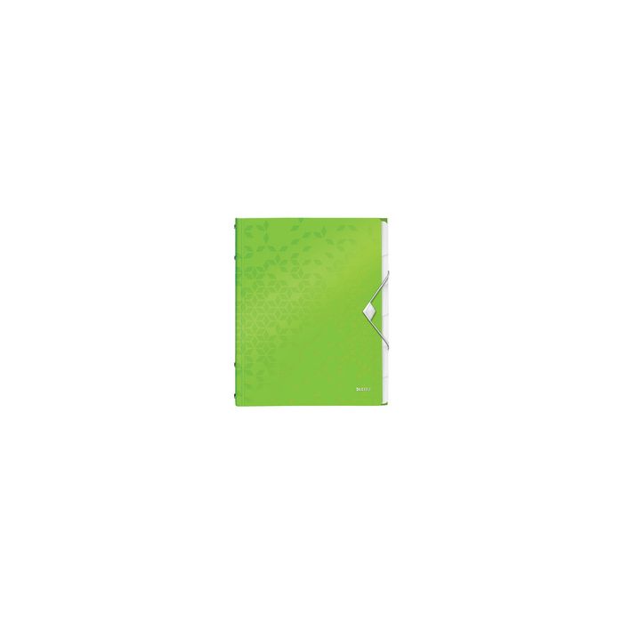 LEITZ Chemise de rangement WOW, A4, PP, vert métallisé