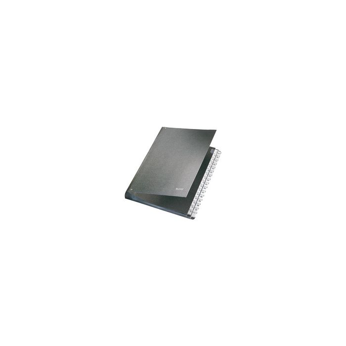 LEITZ Classeur à soufflet, A4, 1-31, 32 compartiments, noir