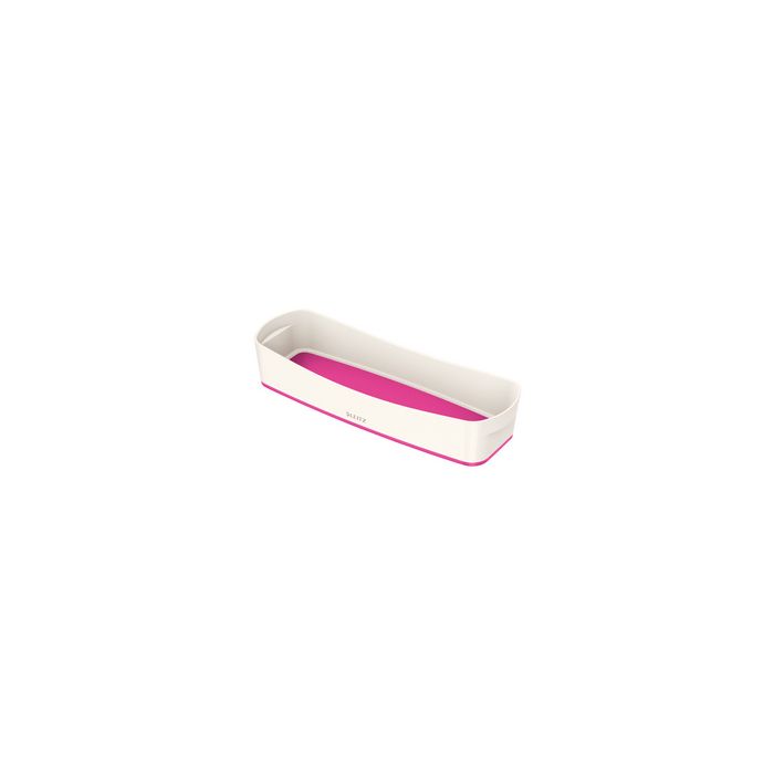 LEITZ Plumier My Box, long, blanc/rose