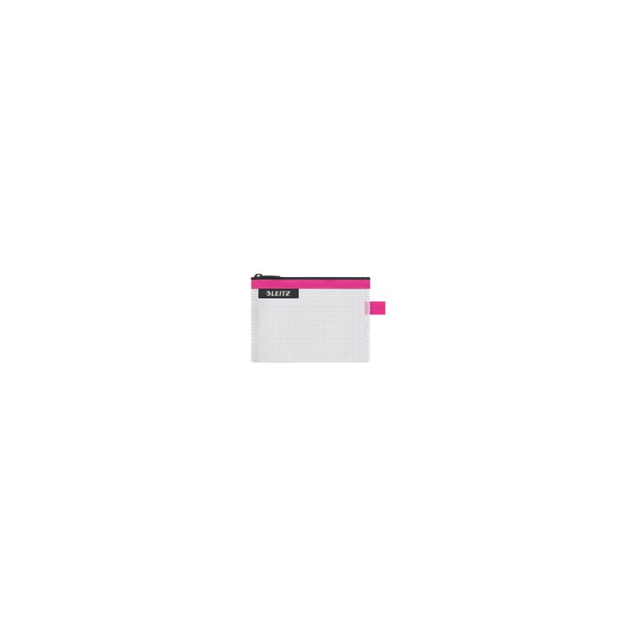 LEITZ Pochette à fermeture zip WOW Traveller, S, fuchsia