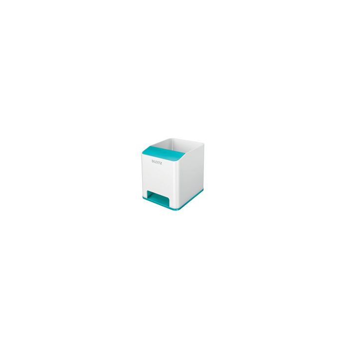 LEITZ Pot à crayons Sound WOW Duo Colour, menthe