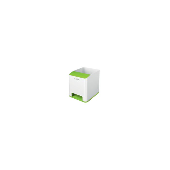 LEITZ Pot à crayons Sound WOW Duo Colour, vert