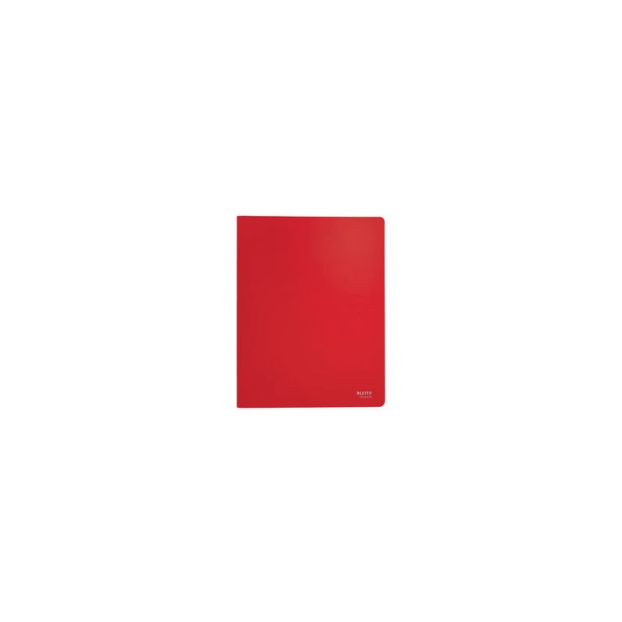 LEITZ Protège-documents Recycle, A4, PP, 40 pochettes, rouge