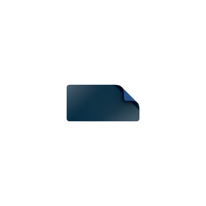 LEITZ Sous-main, 800 x 400 mm, en PVC, bleu nuit