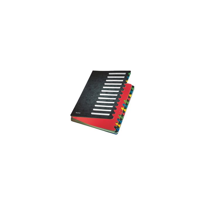 LEITZ Trieur Deskorganizer Color, format A4, 1-24/A-Z, noir