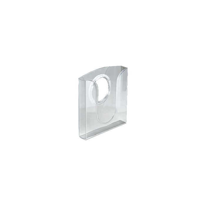 LEITZ porte brochures, en polystyrène, A4, transparent x4