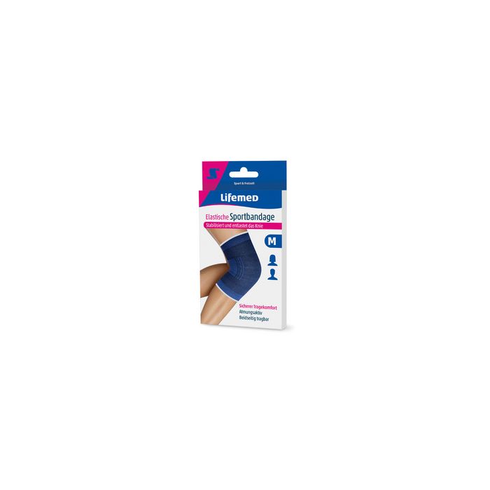 Lifemed Bandage sportif "Genouillère", taille: M