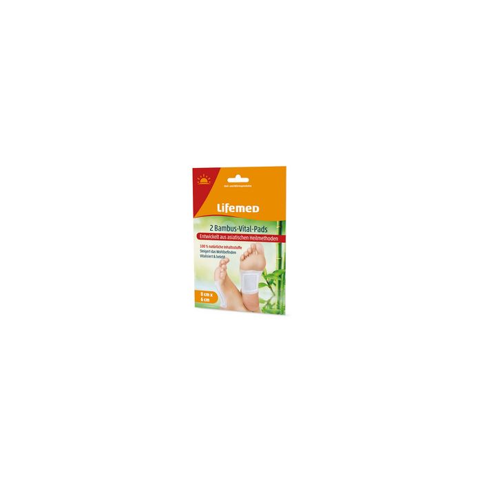 Lifemed Compresses vitales Bambou, 80 x 60 mm, blanc
