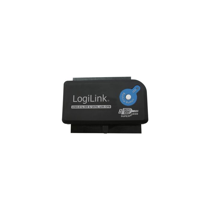 LogiLink Adaptateur USB 3.0 - IDE & SATA avec fonction OTB