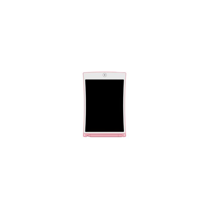 LogiLink Ardoise LCD pour enfants, 8,5 pouces, rose