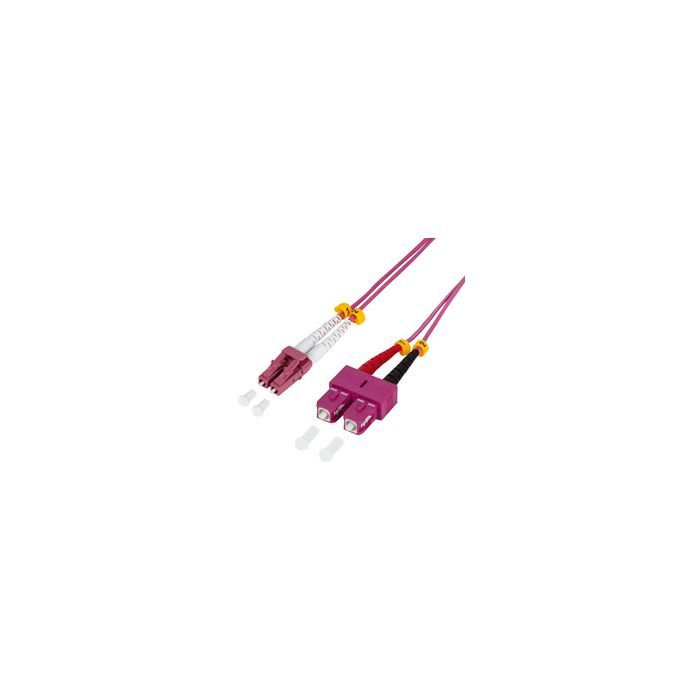 LogiLink Câble Patch à fibre optique, LC Duplex - SC Duplex