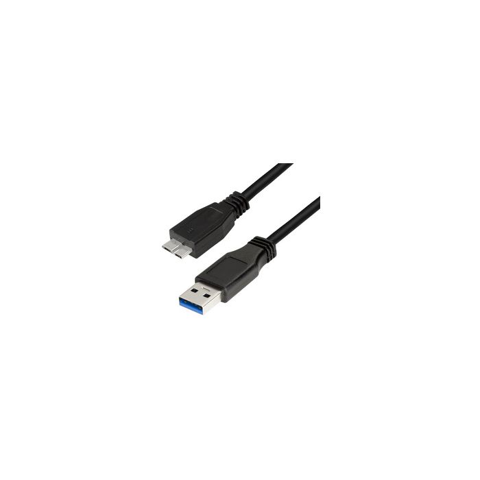 LogiLink Câble USB 3.0, USB A - micro USB B mâle, 1 m