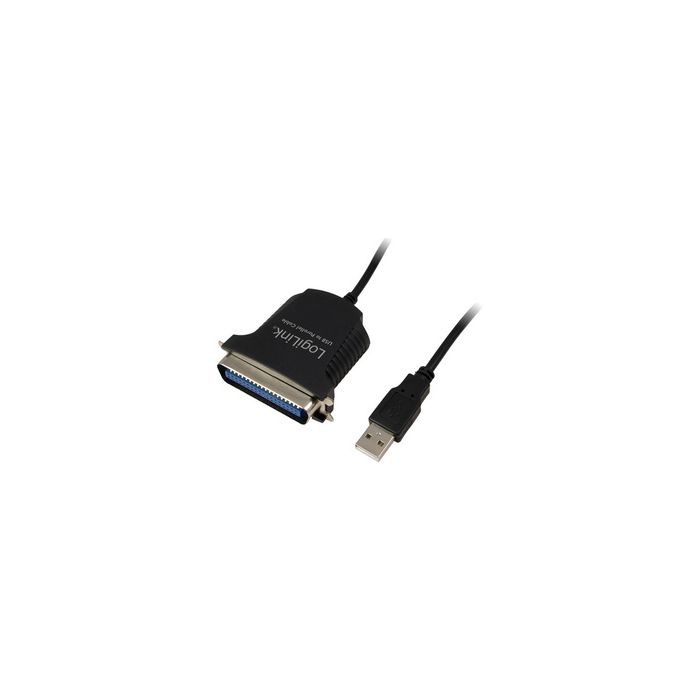 LogiLink Câble d'imprimante USB 1.1, centronics, longueur