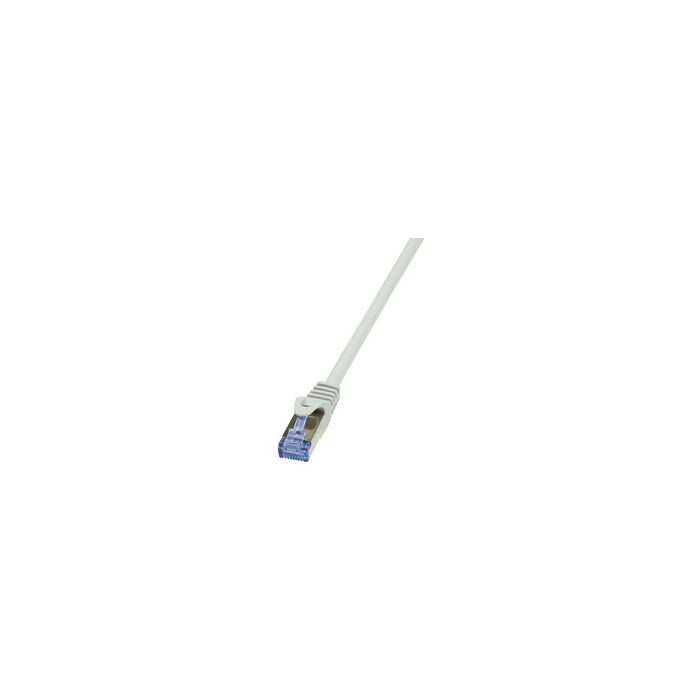 LogiLink Câble patch PrimeLine, Cat. 6A, S/FTP, 1 m, gris