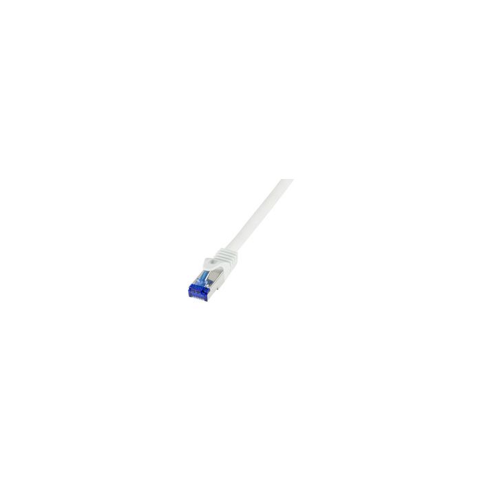 LogiLink Câble patch Ultraflex, Cat.6A, S/FTP, 1,0 m, blanc