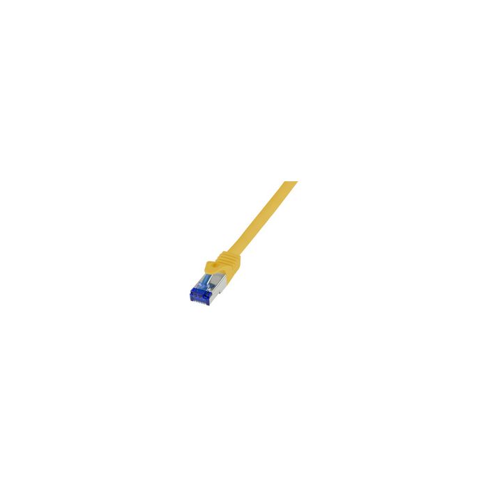 LogiLink Câble patch Ultraflex, Cat.6A, S/FTP, 5,0 m, jaune