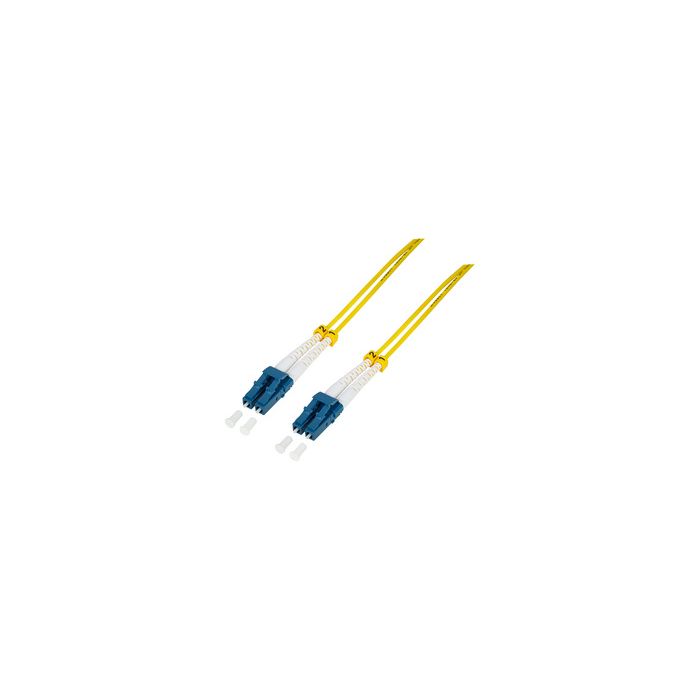 LogiLink Câble patch fibre optique, 2x Duplex LC, OS2, 75 m
