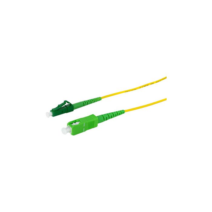 LogiLink Câble patch fibre optique, OS2, 25 m, jaune