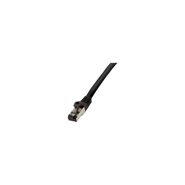 LogiLink Câble patch premium, Cat. 8.1, S/FTP, 1,0 m, noir