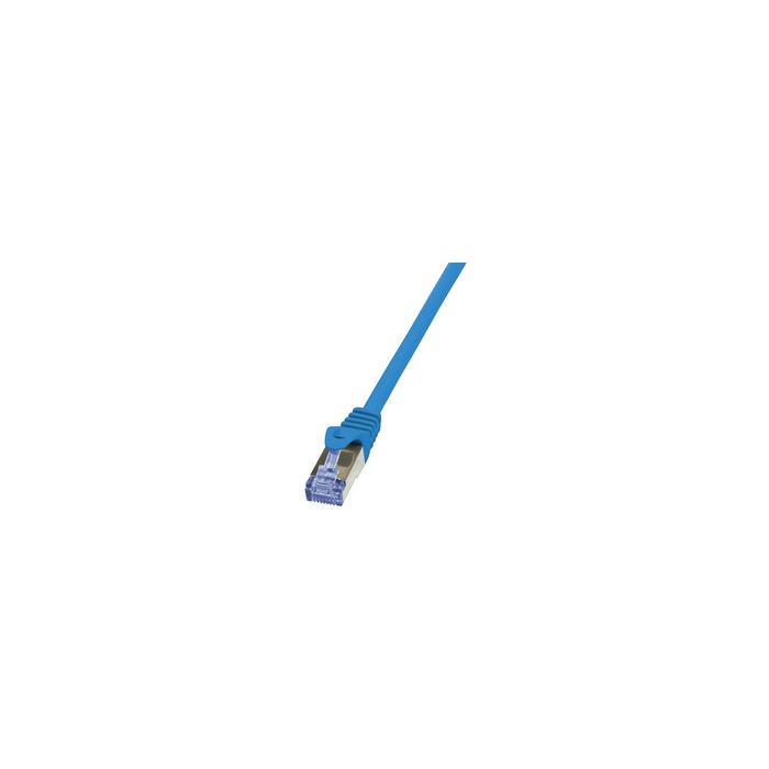 LogiLink Câble patch, Cat. 6A, S/FTP, 1,0m, bleu