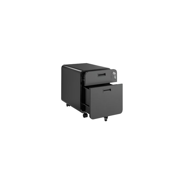 LogiLink Caisson mobile, 2 tiroirs, noir