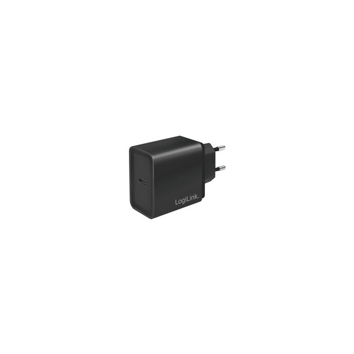 LogiLink Chargeur secteur USB, 1x USB-C PD, 18 watt, noir