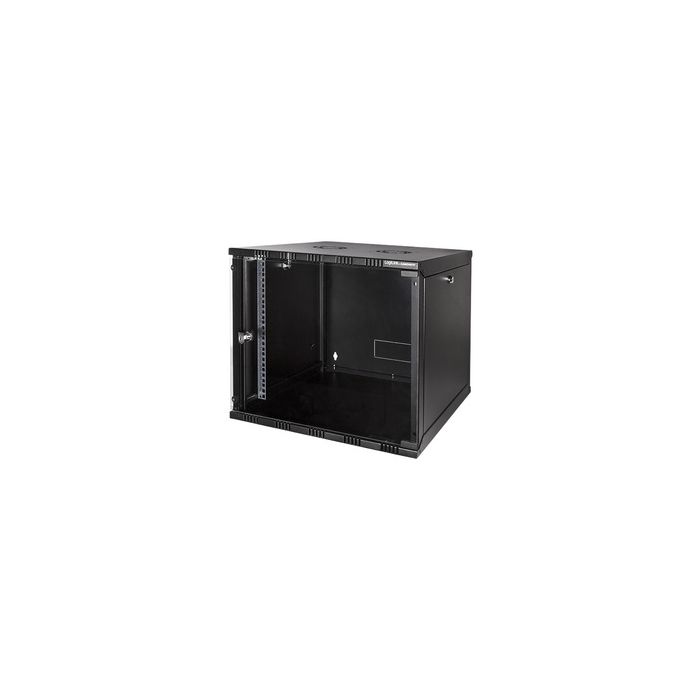 LogiLink Coffret mural 19", démonté, 15 U, noir