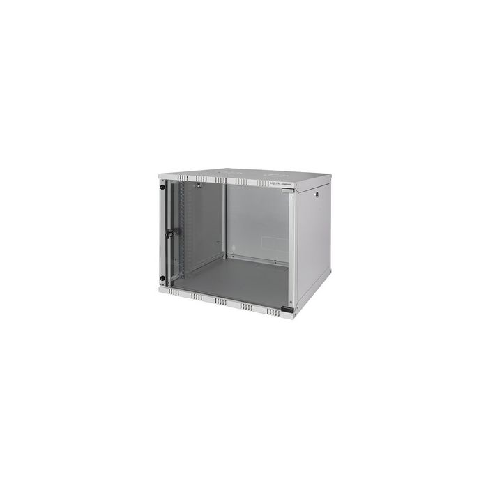 LogiLink Coffret mural 19", démonté, 6 U, gris clair