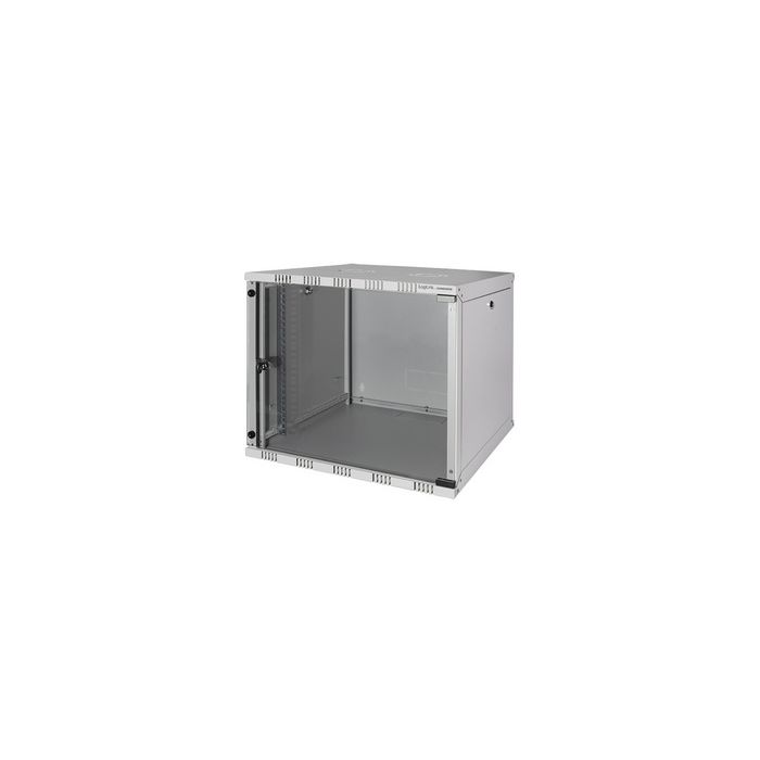 LogiLink Coffret mural 19", démonté, 9 U, gris clair