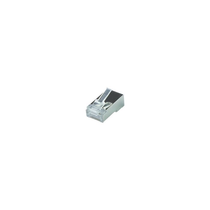 LogiLink Connecteur modulaire RJ45 Cat.6A, blindé, argent
