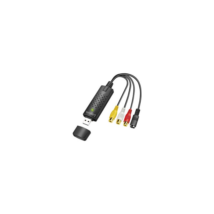 LogiLink Convertisseur audio & vidéo USB 2.0, noir
