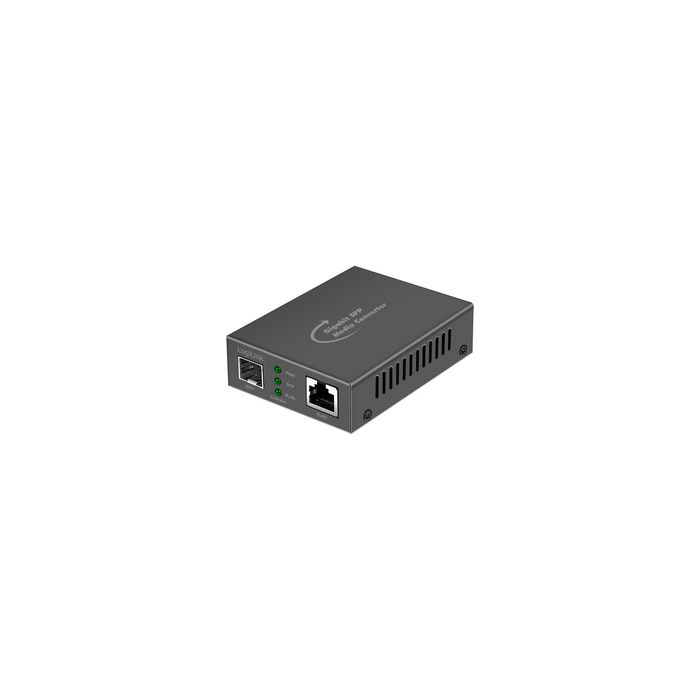 LogiLink Convertisseur média Gigabit, RJ45/SFP, noir