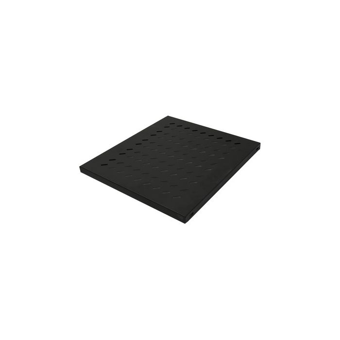 LogiLink Etagère 19", 1 U, montage fixe, (P)525 mm, noir