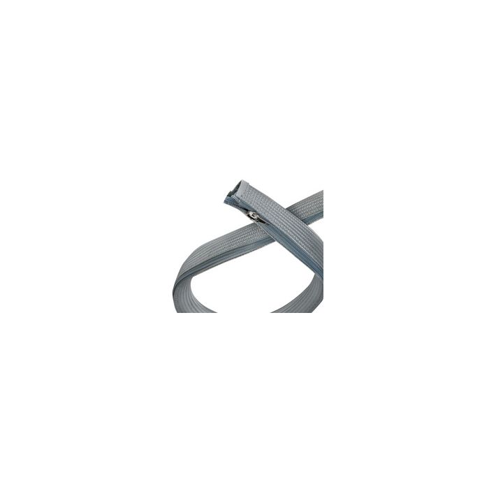 LogiLink Gaine pour câble avec fermeture zip, 2,0 m, gris