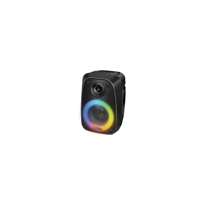 LogiLink Haut-parleur BT 5.0 TWS, 5 égalisations, noir