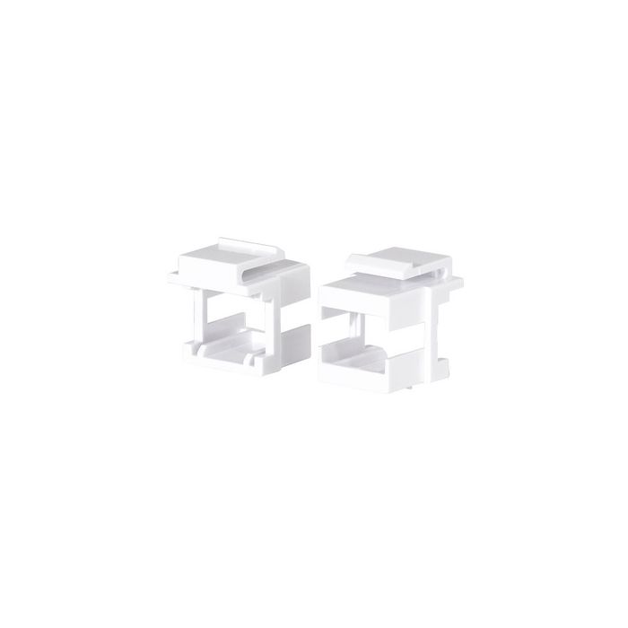 LogiLink Jeu de supports Keystone, plastique ABS, blanc