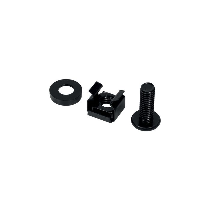 LogiLink Jeu de vis M6 pour composants 19", 50 pièces