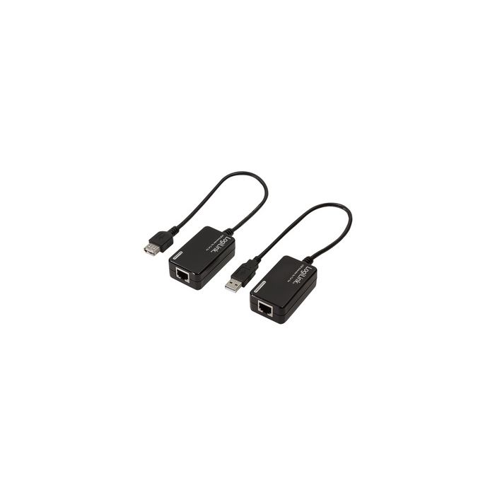 LogiLink Kit d'extension USB 2.0, noir