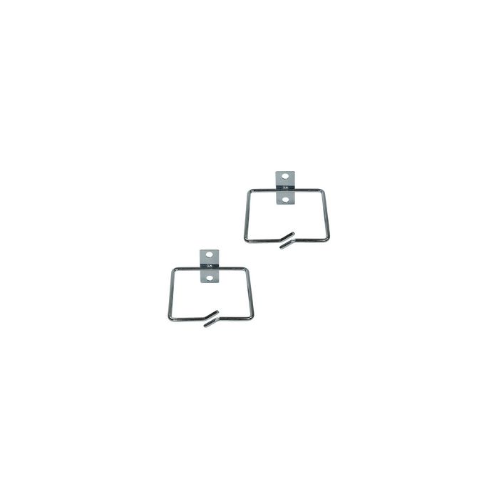 LogiLink Kit support de câbles, acier, 80 x 80 mm, galvanisé